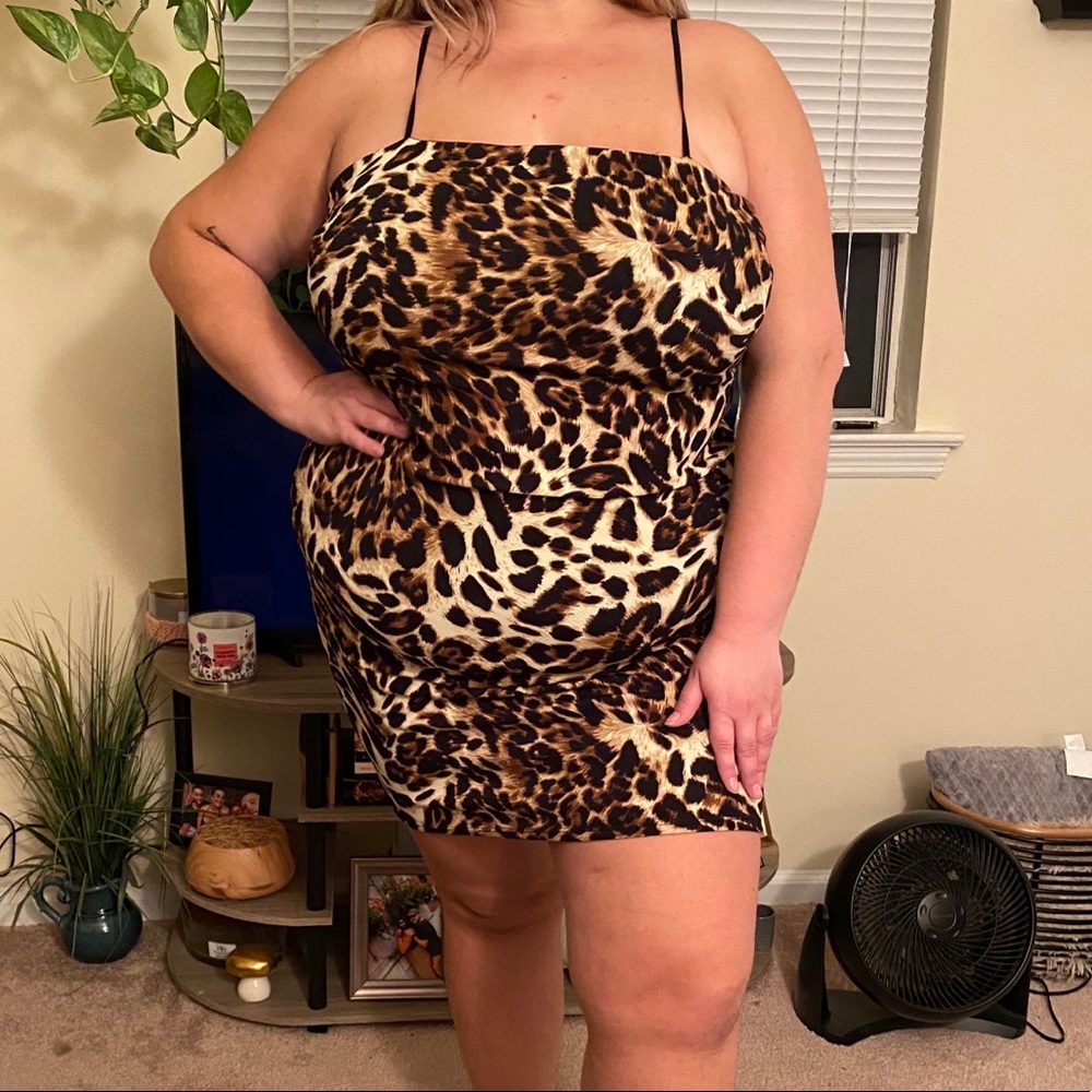 Leopard Print Dress